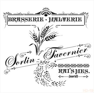 HDM19 Home Dokor Midi Stencil 25x25