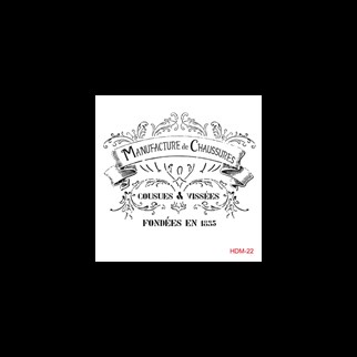 HDM22 Home Dekor Midi Stencil 25x25