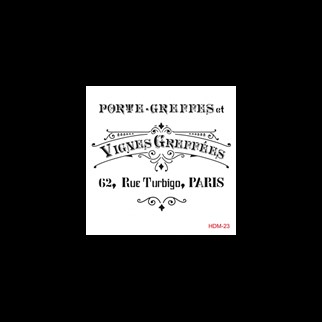 HDM23 Home Dekor Midi Stencil 25x25