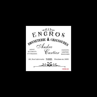 HDM24 Home Dekor Midi Stencil 25x25