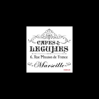 HDM25 Home Dekor Midi Stencil 25x25