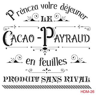 HDM26 Home Dekor Midi Stencil 25x25