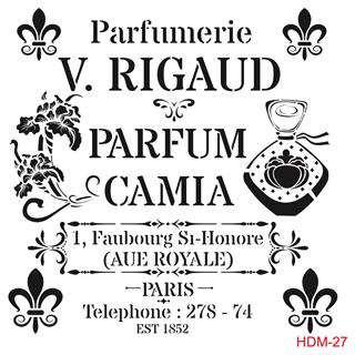 HDM27 Home Dekor Midi Stencil 25x25