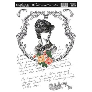 HDT-08 Home Decor Transfer 25x25
