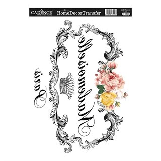 HDT-11 Home Decor Transfer 25x25