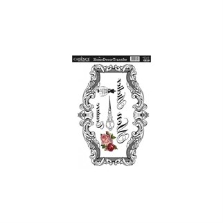 HDT-12 Home Decor Transfer 25x25