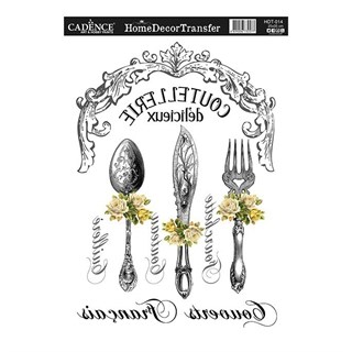 HDT-14 Home Decor Transfer 25x25