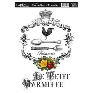 HDT-16 Home Decor Transfer 25x25