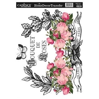 HDT-17 Home Decor Transfer 25x25