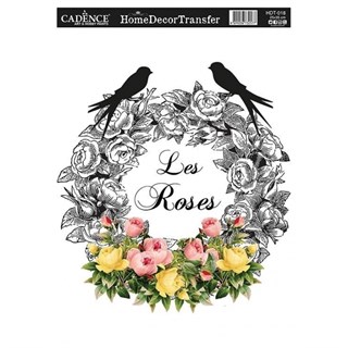 HDT-18 Home Decor Transfer 25x25