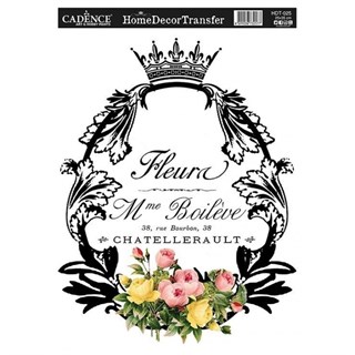 HDT-25 Home Decor Transfer 25x25