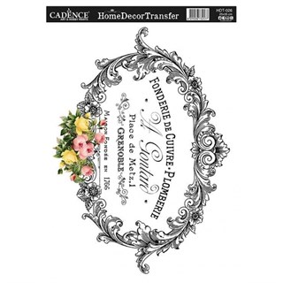 HDT-26 Home Decor Transfer 25x25