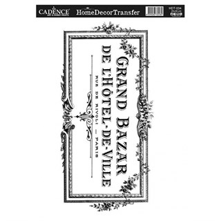HDT-34 Home Decor Transfer 25x25