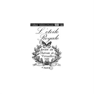 HDT-41 Home Decor Transfer 25x25