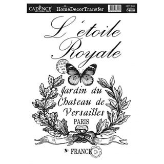 HDT-41 Home Decor Transfer 25x25