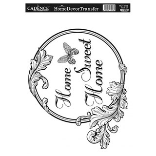 HDT-43 Home Decor Transfer 25x25