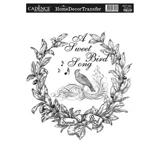 HDT-44 Home Decor Transfer 25x25
