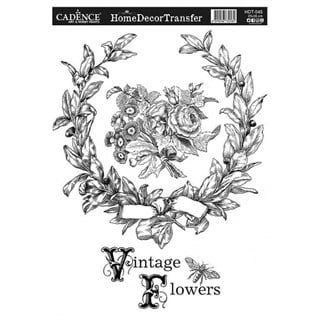HDT-45 Home Decor Transfer 25x25