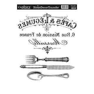 HDT-50 Home Decor Transfer 25x25