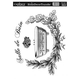 HDT-58 Home Decor Transfer 25x25