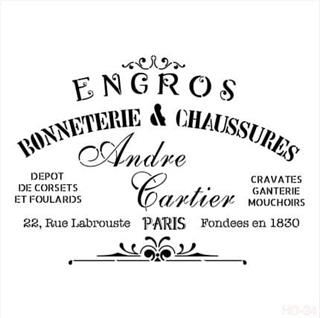 Home Decor Stencil Hd24 45x45