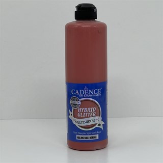 HSG096 Краска для разных поверхностей с блестками Coral Silver, 500 мл