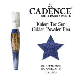 Pencil Powder Glitter - Halogram Blue 10 gr
