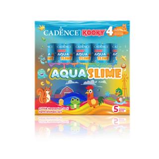 Kooky Aqua Slime Çiftlik Seti 5x90ml