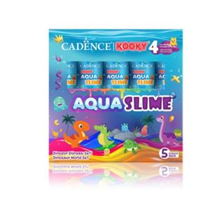 Kooky Aqua Slime Dinazor Dünyasıı Seti 5x90ml