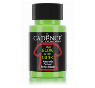 Kumaş Glow İn Dark  Koyu Yeşil 50 Ml