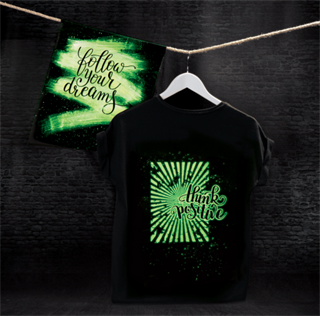 Kumaş Glow İn Dark  Koyu Yeşil 50 Ml
