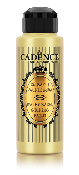 Краска для золочения на водной основе 101 Зеленое золото 120мл