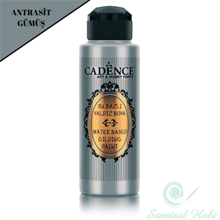 Subazlı Yaldız Boya 105 Antrasit Gümüş 120ml