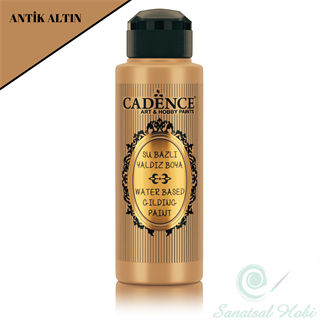 Water Based Gilding Paint 106 Antique Gold 120ml
