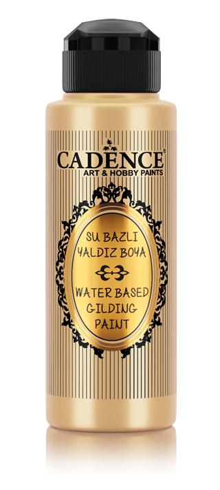 Water Based Gilding Paint 108 Super Gold 120ml