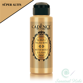 Water Based Gilding Paint 108 Super Gold 120ml