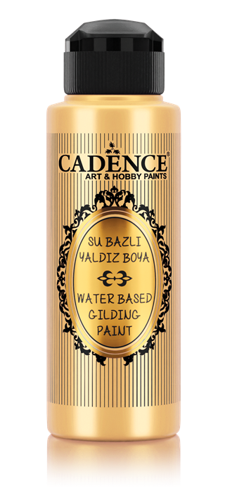 Water Based Gilding Paint 111 Antique Extra Gold 120ml