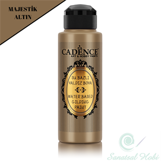 Water Based Gilding Paint 112 Majestic Gold 120ml
