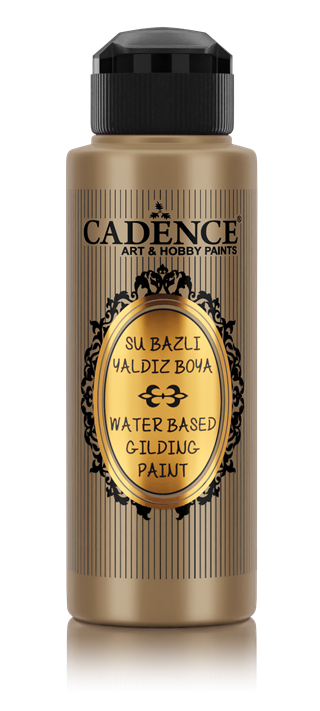 Water Based Gilding Paint 112 Majestic Gold 120ml