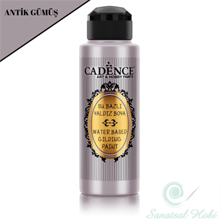 Water Based Gilding Paint 113 Antique Silver 120ml