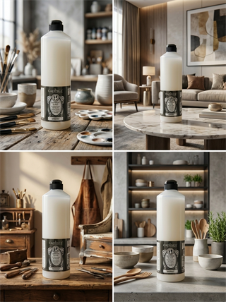 Ultimate Glaze Thick Glaze Varnish Semi Matte 750 ML