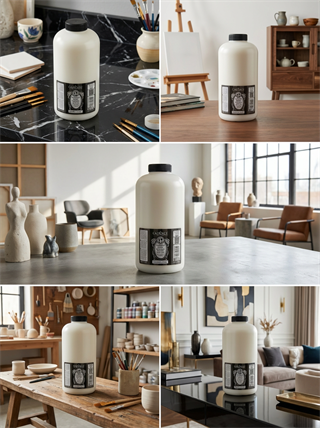 Ultimate Glaze Thick Glaze Varnish Semi Matte 2 LITER