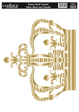 Varak Fabric Gold Transfer Vt05 21x30