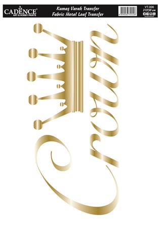 Varak Fabric Gold Transfer Vt06 21x30