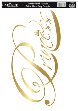 Varak Fabric Gold Transfer Vt09 21x30