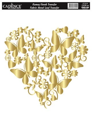 Varak Fabric Gold Transfer Vt14 21x30