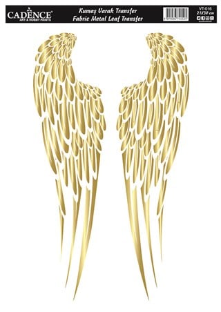 Varak Fabric Gold Transfer Vt16 21x30