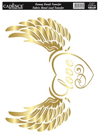 Varak Fabric Gold Transfer Vt17 21x30