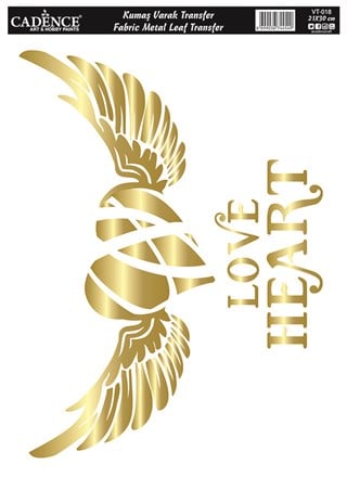 Varak Fabric Gold Transfer Vt18 21x30