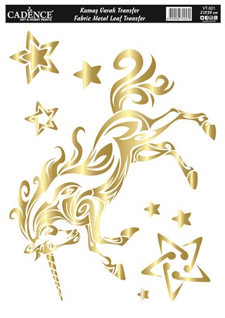 Varak Fabric Gold Transfer Vt21 21x30